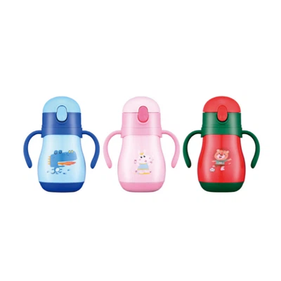 280ml Children's Stainless Steel Double-layer Insulated Water Kettle